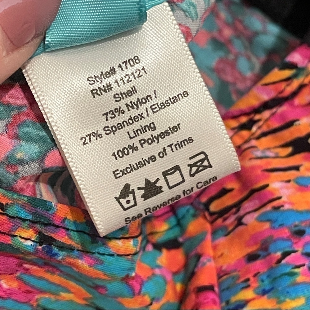 Spanx Ruffle Tankini Swim Top Small - Picture 8 of 8